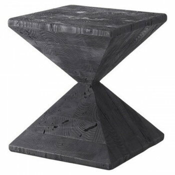 東谷 サイドテーブル ブラック HIT-130