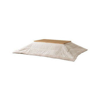 東谷 薄掛コタツ布団 230×190cm 長方形 ホワイト KK-142WH