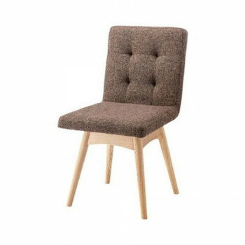 東谷 回転式ダイニングチェア ブラウン NOC-31BR