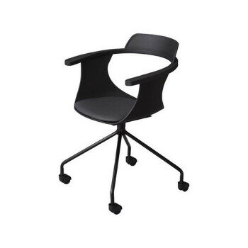 東谷 デスクチェア ブラック PC-986BK