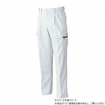 桑和 6118 ツータックカーゴパンツ 130サイズ シルバーグレー(22)