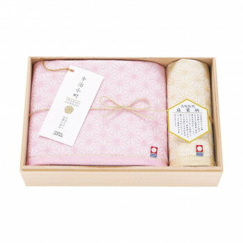 今治小町 麻葉つなぎ バス・ウォッシュタオルセット TIK5004003 4062-032