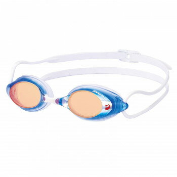 山本光学 SWANS スイムグラス ブルー×フラッシュオレンジミラー SRX-MPAF BLOR