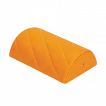 高田ベッド製作所 キルト半円マクラ(大) オレンジ TB-77C-179