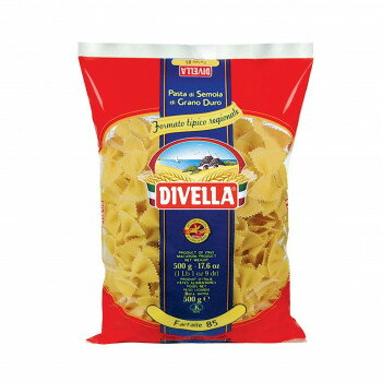 ※2026年1月13日入荷分予約受付中 DIVELLA ディヴェッラ パスタ ♯85 ファルファッレ 500g×24個 606-135