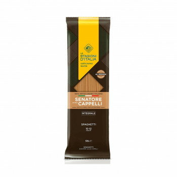 ※2026年1月13日入荷分予約受付中 LE STAGIONI D'ITALIA レ・スタジオーニ・ディタリア パスタ セナトーレ・カッペリ 全粒粉スパゲッティ 500g×24個 657-102