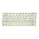 川島織物セルコン Morris Design Studio デイジーシアー カフェカーテン(防炎) 145×45cm DH1400D G・グリーン