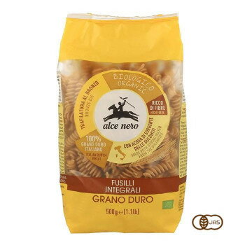 アルチェネロ 有機全粒粉フジッリ 500g 12個セット C5-23 アルチェネロ 有機全粒粉フジッリ 500g 12個セット C5-23