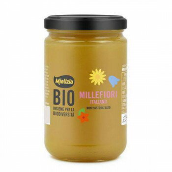 ミエリツィア イタリア産有機百花ハチミツ 400g 6個セット C8-38