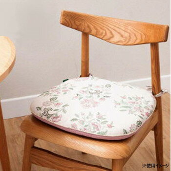 川島織物セルコン ミントン ハドンホール ダイニングシートクッション 45×43Vcm LN1220 P ピンク