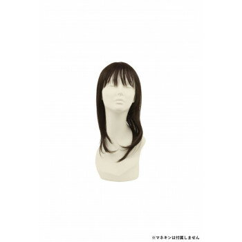 プリシラ BEAUTE 総手植え六分ウィッグ ストレートロング 人毛ミックス ナチュラルブラウン BRB-101-ZNB