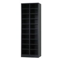 豊國工業 シューズロッカーH1530(2列10段) USL-210-MB マットブラック
