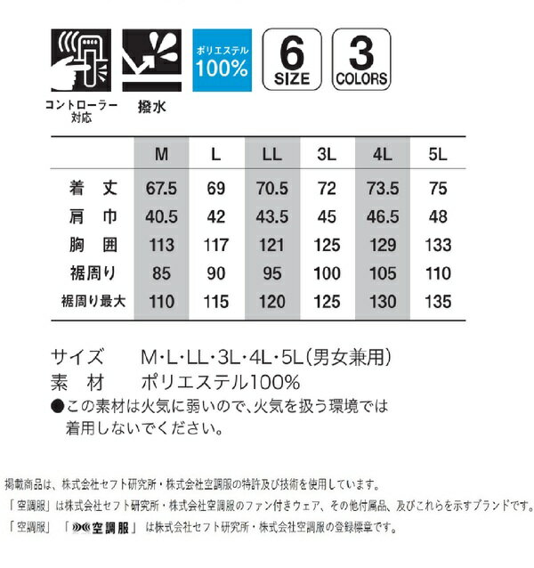 KU92020空調服Rポリエステル製カジュアルベストFAN2300B・RD9261・LISUPER1セットネイビーtimes;ネイビーカモM