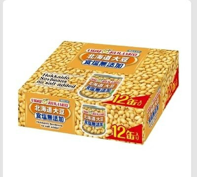 いなば食品 食塩無添加北海道大豆 100g×12缶 まとめ買い 大容量 業務用 保存食 非常食 健康食品 自然食品 お得 ケース買い ストック