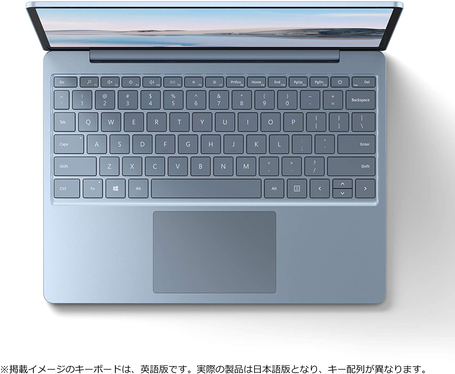 【訳あり】【officeなし】マイクロソフト THH-00034 Surface Laptop Go アイス ブルー 12.4型 intel Core i5 メモリ8GB SSD128GB 12.4インチ