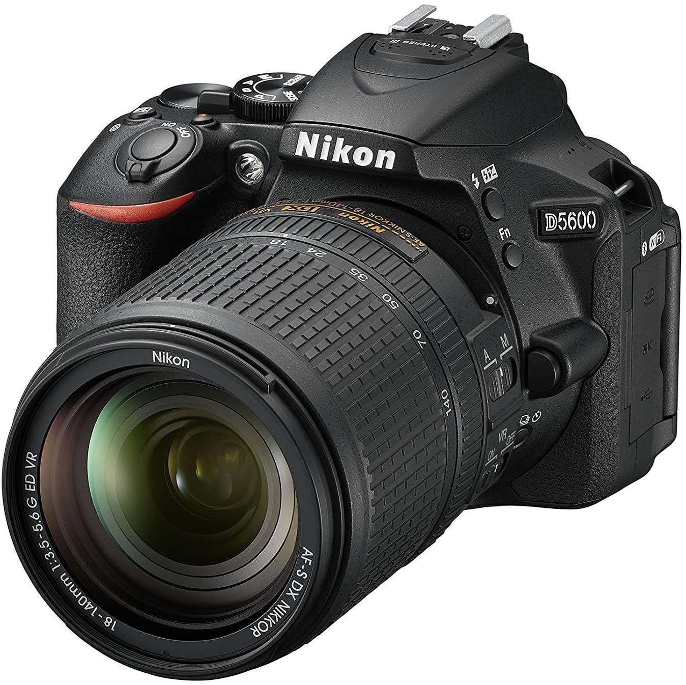 Nikon デジタル一眼レフカメラ D5600 18-140 VR レンズキット ブラック D5600LK18-140BK