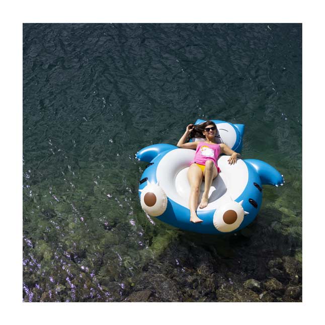 訳あり 海外限定 ポケモンセンターオリジナル カビゴン サンセット フロート 浮き輪 大きい 巨大 海 プール 並行輸入品