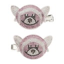 ポケモンセンターオリジナル Pokemon accessory ×25NICOLE キラキラ前髪クリップ ヌイコグマ ヘアアクセサリー 代引不可商品