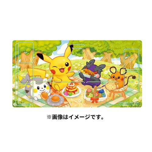 ポケモンセンターオリジナル ポケモンカードゲーム ラバープレイマット ピカチュウ＆モルペコ