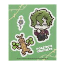 ポケモンセンターオリジナル ステッカー POKEMON TRAINERS コルサ&ウソッキー ポケモン トレーナー シール 代引不可商品