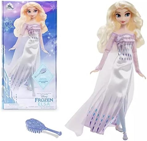 ディズニー アナと雪の女王 2 エルサ クラシックドール ヘアブラシ付き アナ雪 人形 ドール Disney