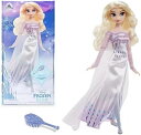 ディズニー アナと雪の女王 2 エルサ クラシックドール ヘアブラシ付き アナ雪 人形 ドール Disney