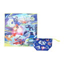 ポケモンセンターオリジナル クロス付き ランチ巾着 JOURNEY in Paldea ランチクロス セット パルデアの旅 代引不可商品