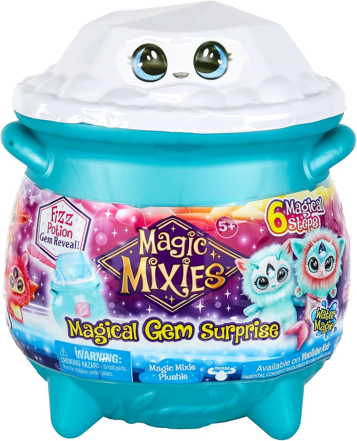 Magic Mixies マジックミクシーズ 大釜 マジカル ジェム サプライズ ウォーター ぬいぐるみ 全2種類 魔法 おもちゃ 並行輸入品