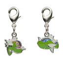 ポケモンセンターオリジナル 全国ずかん メタルチャーム 550 バスラオ あかすじのすがた あおすじのすがた キーホルダー 代引不可商品