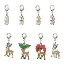ポケモンセンターオリジナル 全国ずかん メタルチャーム 585・586 シキジカ メブキジカ はる なつ あき ふゆ キーホルダー 代引不可商品