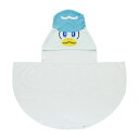 ポケモンセンターオリジナル フード&しっぽ付きタオル クワッス FREE ポケモン タオル