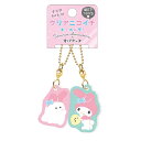サンリオキャラクターズ マイメロディ×オバケーヌ クリアニコイチ キーホルダー マイメロ サンリオ Sanrio クラックス CRUX 代引不可商品