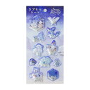 ポケモンセンターオリジナル カプセルシール Snowy Gathering アローラロコン ヒスイゾロア ステッカー シール 代引不可商品