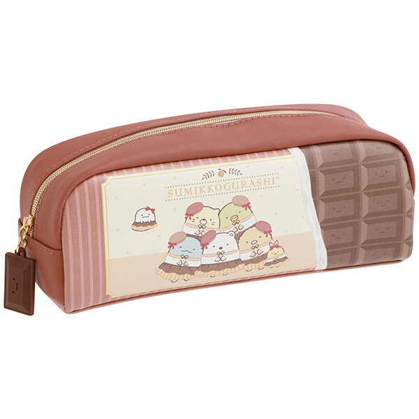 すみっコぐらし ペンポーチ 喫茶すみっコでチョコレートフェア PT17801 ペンケース ふでばこ 筆箱 サンエックス San-X