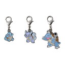 ポケモンセンターオリジナル 全国ずかん メタルチャーム 007 008 009 ゼニガメ カメール カメックス キーホルダー 代引不可商品