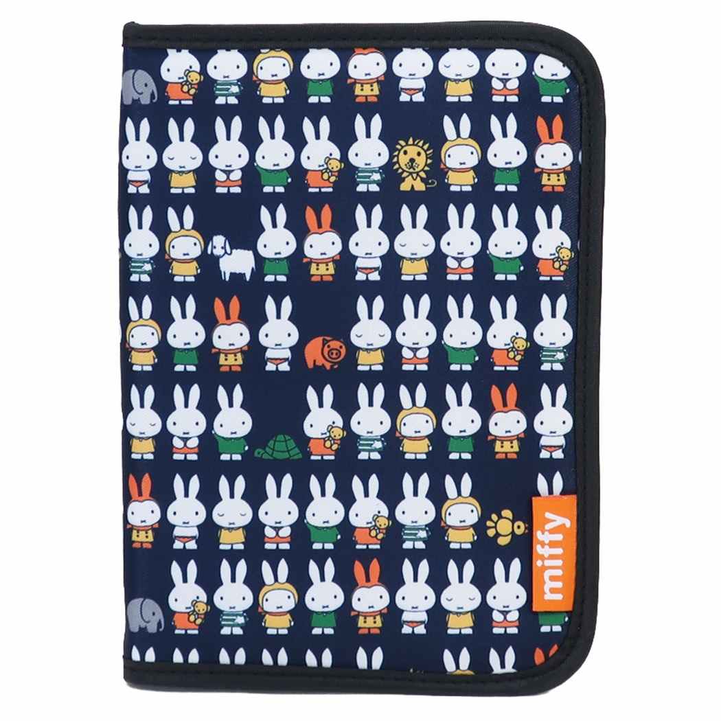 ミッフィー 母子手帳ケース 片面 ジャンバラ マルチケース 収納ケース 通帳ケース Miffy 代引不可商品
