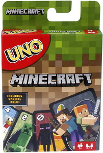 Mattel Minecraft UNO マインクラフト ウノ 並行輸入品 代引不可商品