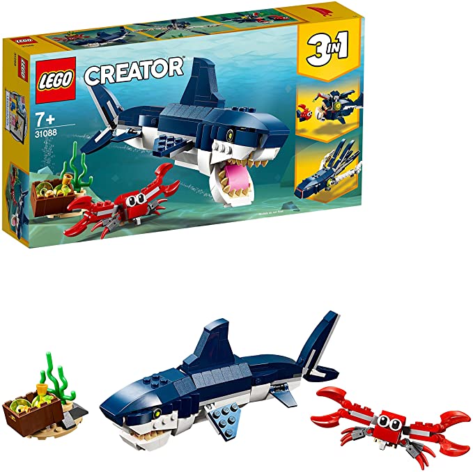 LEGO 31088 レゴ クリエイター 深海生物 知育玩具 ブロック おもちゃ 女の子 男の子のサムネイル