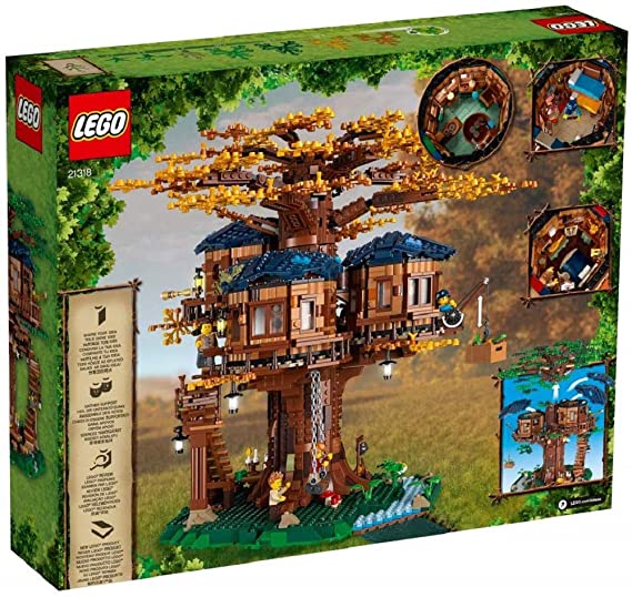 LEGO 21318 レゴ アイデア ツリーハウス ブロック おもちゃ 夏用 秋用 パーツ 家族