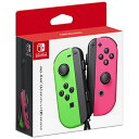 任天堂 Nintendo 純正 Joy-Con(L)/(R) Switch (L) ネオングリーン (R) ネオンピンク HAC-A-JAFAA