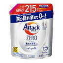 デカラクサイズ アタック ZERO 洗濯洗剤 液体 アタック液体史上 最高の清潔力 詰め替え 2150g 大容量