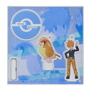 ポケモンセンターオリジナル アクリルスタンドキーホルダー TRAINERS Salon !! グリーン ピジョット 代引不可商品