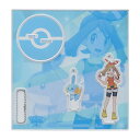 ポケモンセンターオリジナル アクリルスタンドキーホルダー TRAINERS Salon !! ハルカ ミズゴロウ 代引不可商品