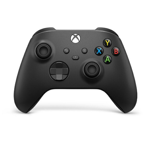 マイクロソフト Microsoft 純正 Xbox ワイヤレス コントローラー カーボン ブラック QAT-00005