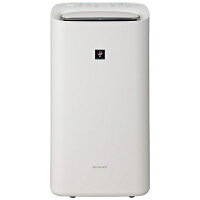 シャープ SHARP 除加湿空気清浄機 ホワイト系 KI-PD50-W 適用畳数:21畳 最大適用畳数(加湿):11畳 除湿機能あり PM2.5対応