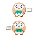 ポケモンセンターオリジナル Pokemon accessory 前髪クリップ 61 モクロー ヘアアクセサリー 代引不可商品