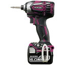 HiKOKI ハイコーキ 日立 14.4Vコードレスインパクトドライバ 6.0Ah レッド WH14DDL2-2LYPK-R