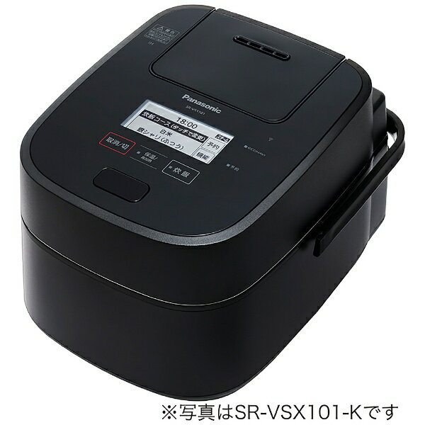 おどり炊き ECJ-XW100 パナソニック Panasonic SR-VSX181-K 炊飯器 おどり炊き ブラック 1升 圧力IH
