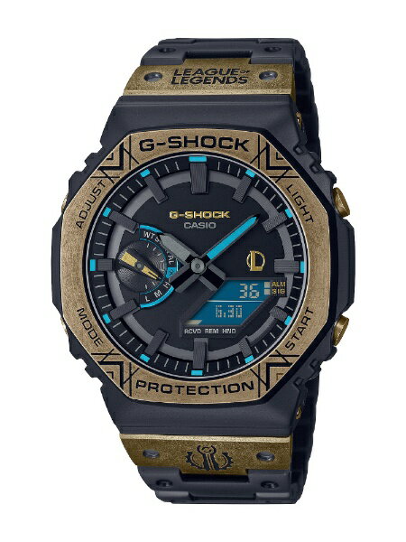 カシオ CASIO Bluetooth搭載ソーラー時計 G-SHOCK Gショック リーグ オブ レジェンド コラボレーションモデル GM-B2100LL-1AJR