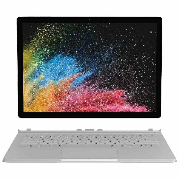 12月15日00:00~23:59 抽選で最大100%ポイントバック！マイクロソフト Microsoft Surface Book2 12.3型 SSD：256GB メモリ：8GB IntelCore i5 シルバー HMW-00012 ノートパソコン サーフェスブック2